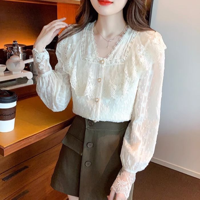 Casual All-matching Loose Women's Tops