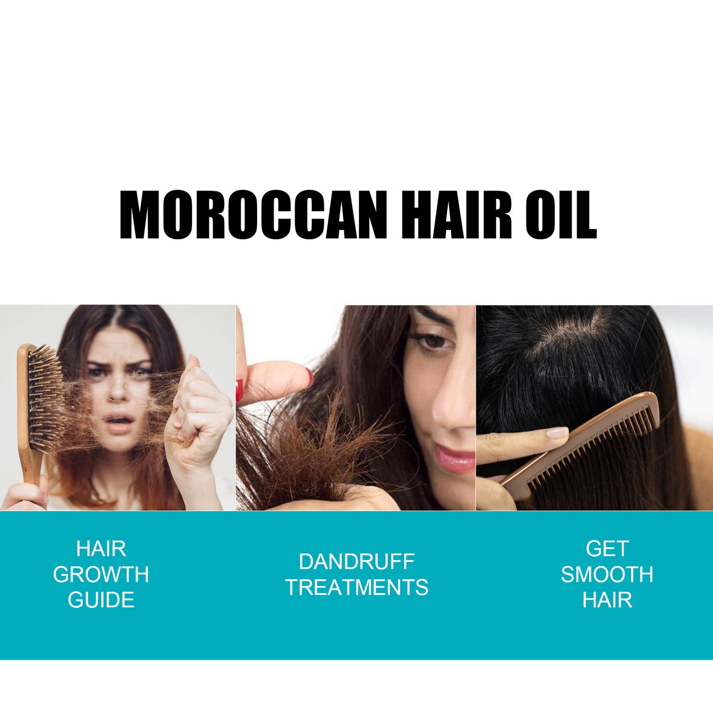 Morocco Hair Care Essential Oil Smooth Dry And Dense Hair