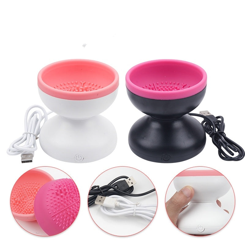 Electric Makeup Brush Cleaner USB Beauty Set