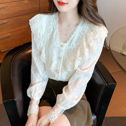 Casual All-matching Loose Women's Tops