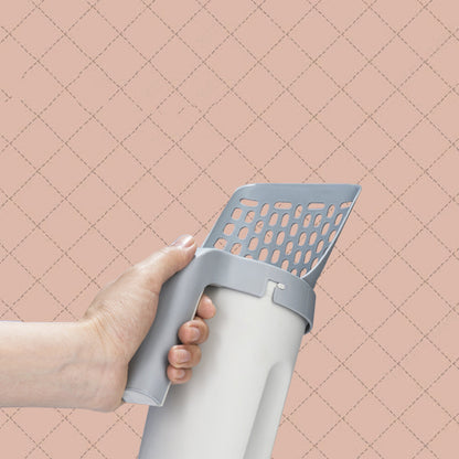 Storage Box Cat Litter Shovel Set