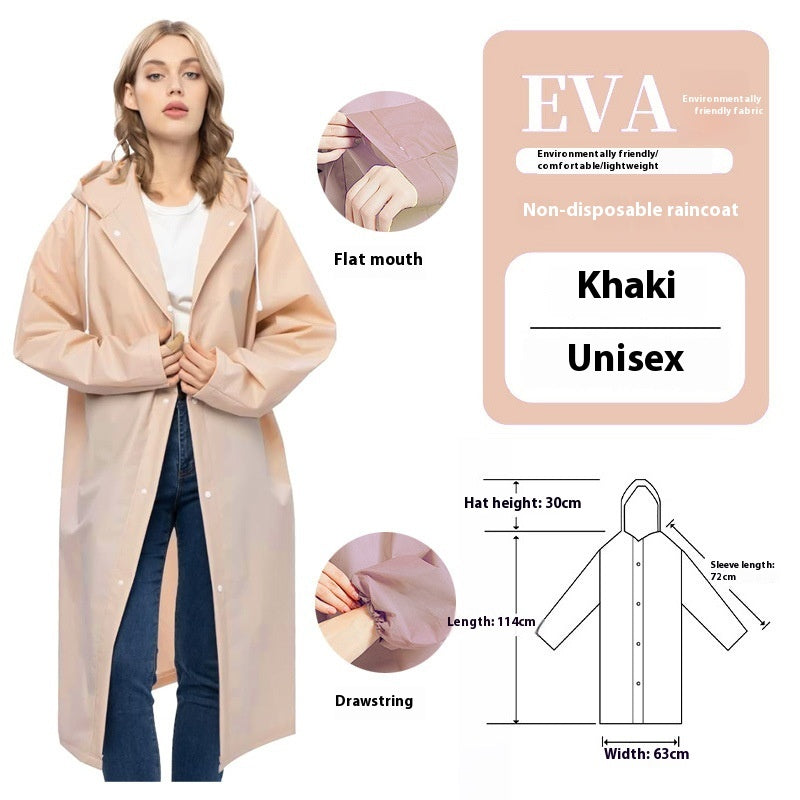 Raincoat Scenic Spot Hiking