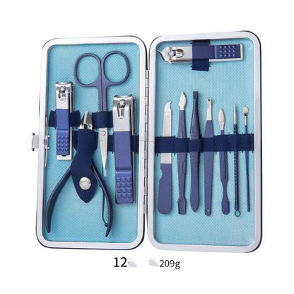 Professional Scissors Nail Clippers Set Pedicure Knife Nail Groove Trimmers