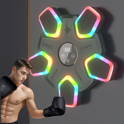 Bluetooth Music Sports Fitness Machine Home Training Boxing Wall Target